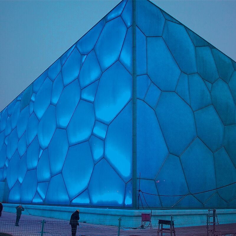 Ultra clear glass Engineering case